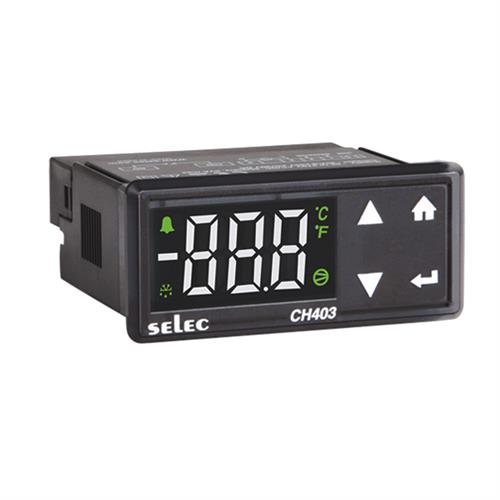 Bộ điều khiển nhiệt độ SELEC CH403-3-NTC size 48x96
